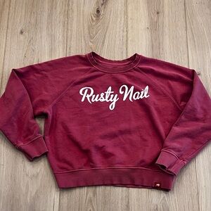 🔴 Rusty Nail Crewneck Sweatshirt | Sportiqe | Medium